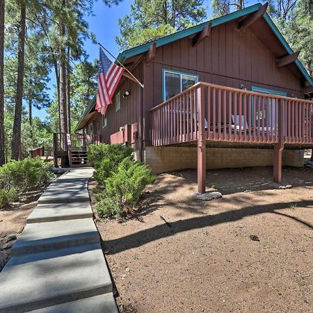 Rustic-Chic Prescott Cabin With Deck In Wooded Area! 外观 照片