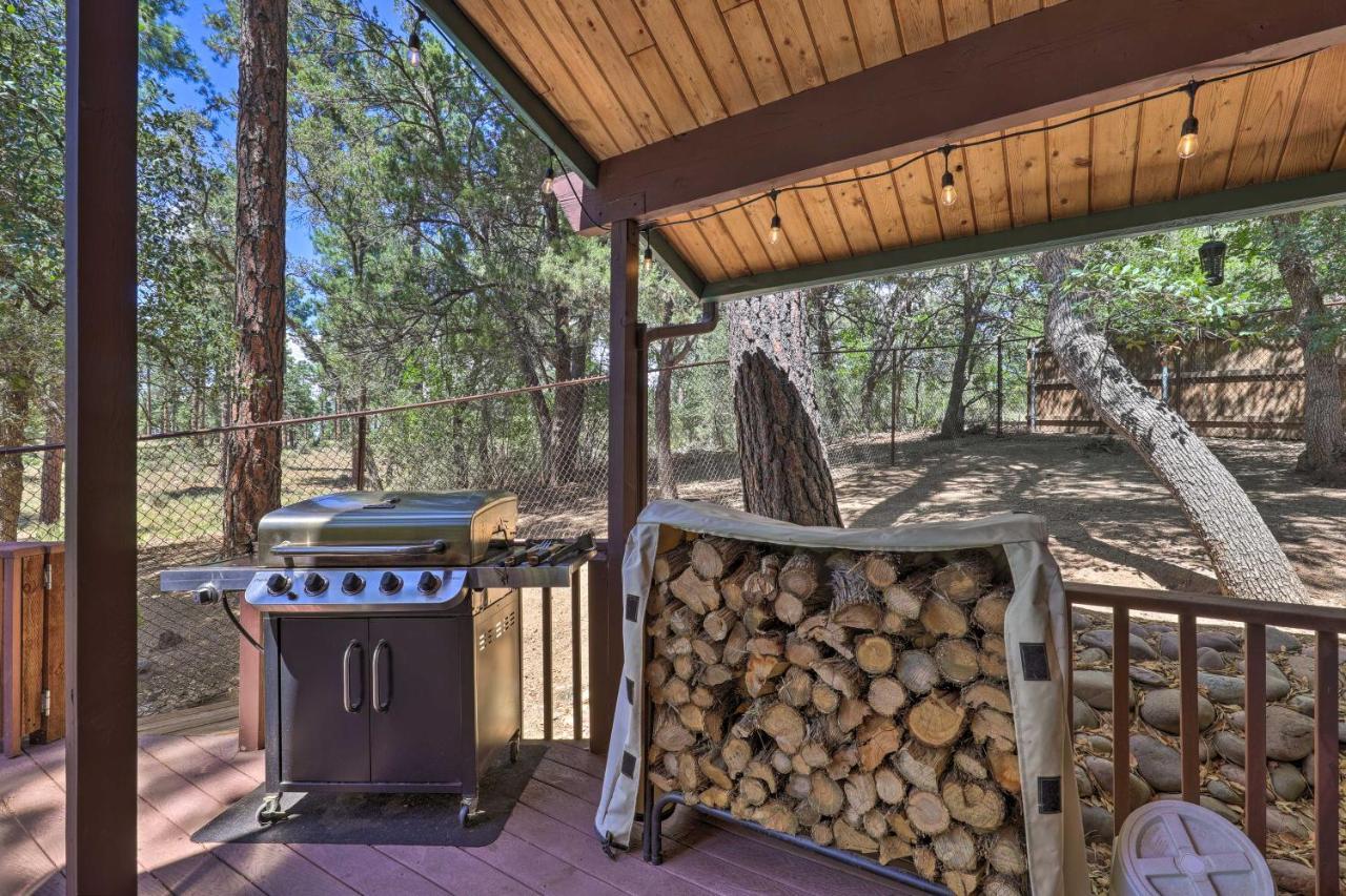 Rustic-Chic Prescott Cabin With Deck In Wooded Area! 外观 照片