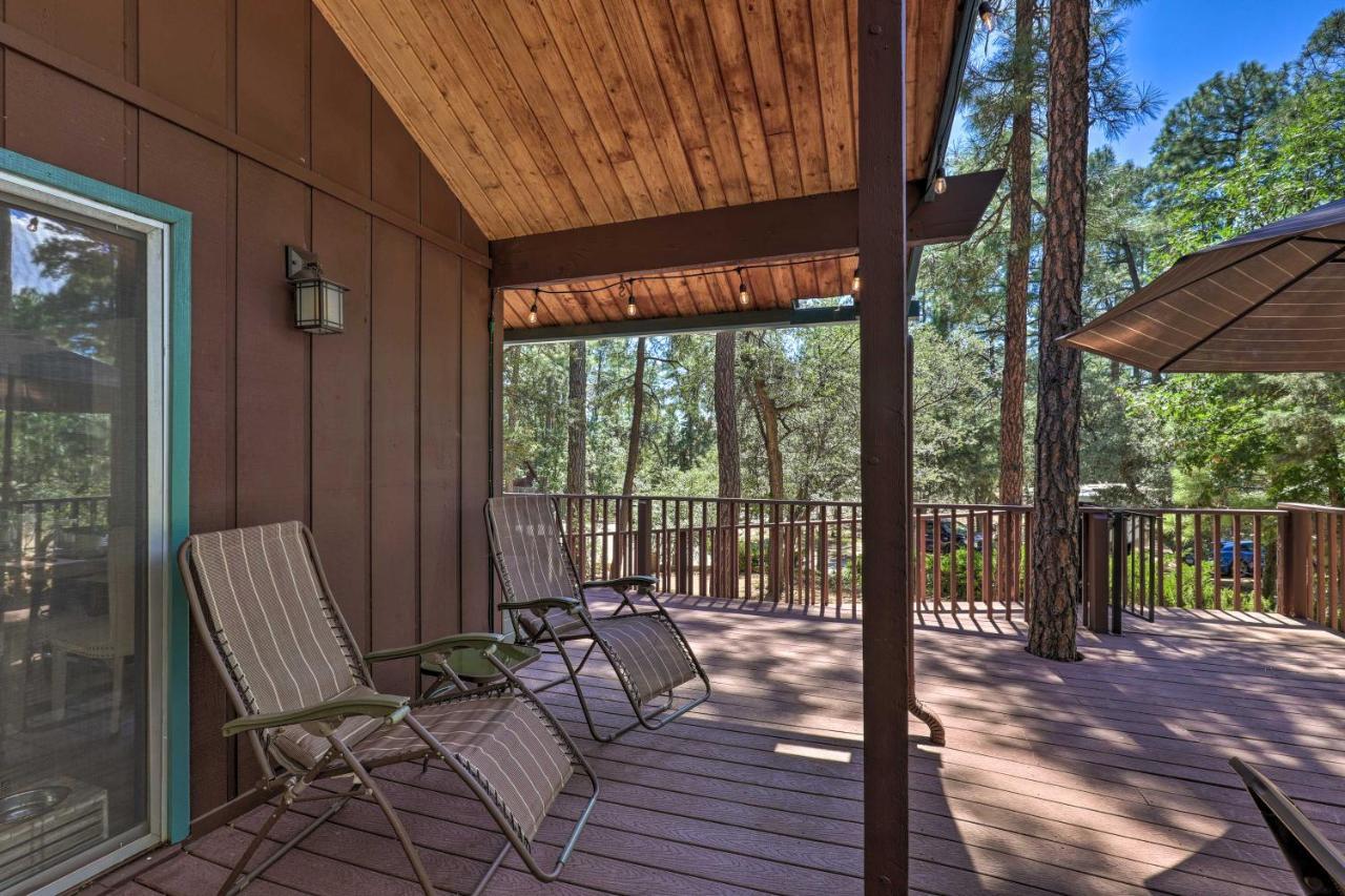 Rustic-Chic Prescott Cabin With Deck In Wooded Area! 外观 照片