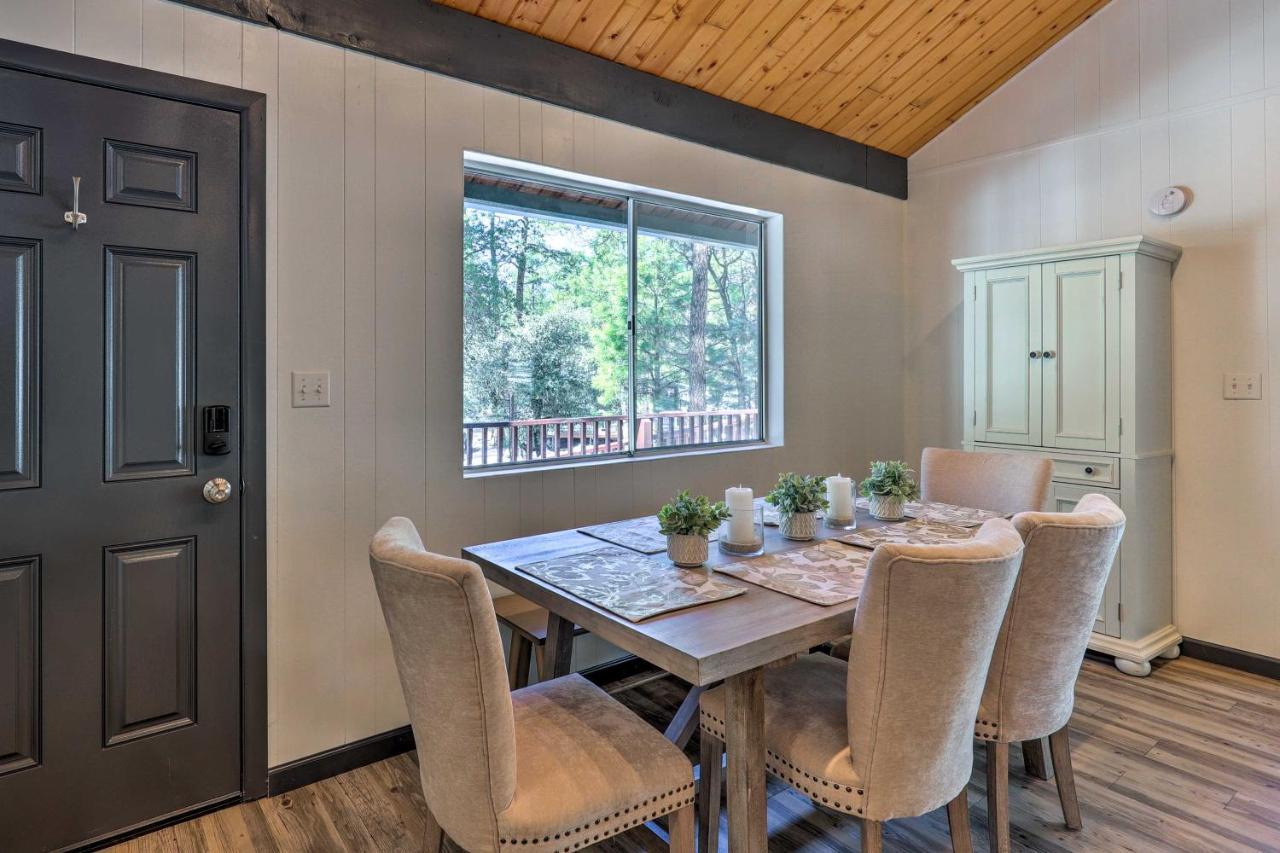 Rustic-Chic Prescott Cabin With Deck In Wooded Area! 外观 照片